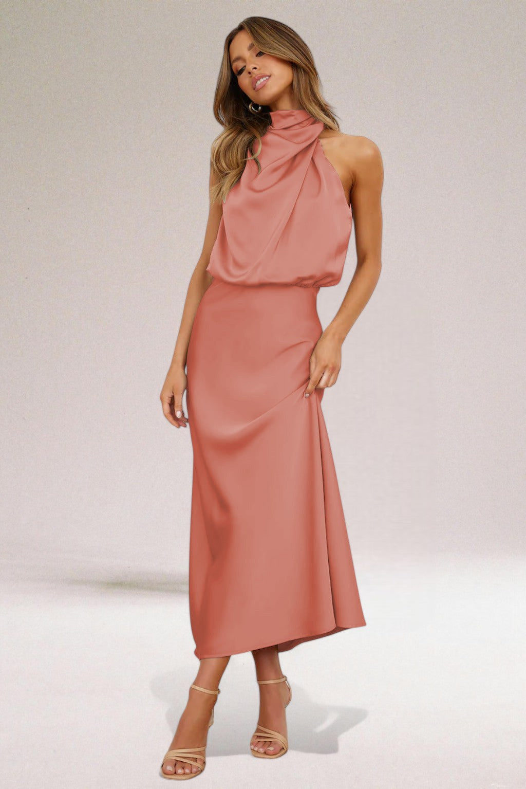 Laluna® | Luxe Satin Glam Dress
