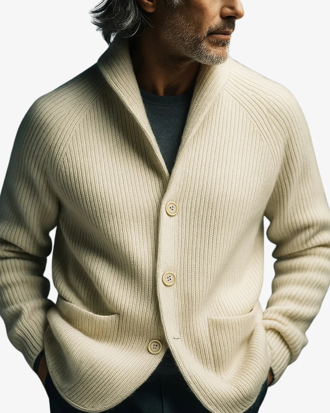 Andrew| Modern Wool-Blend Cardigan