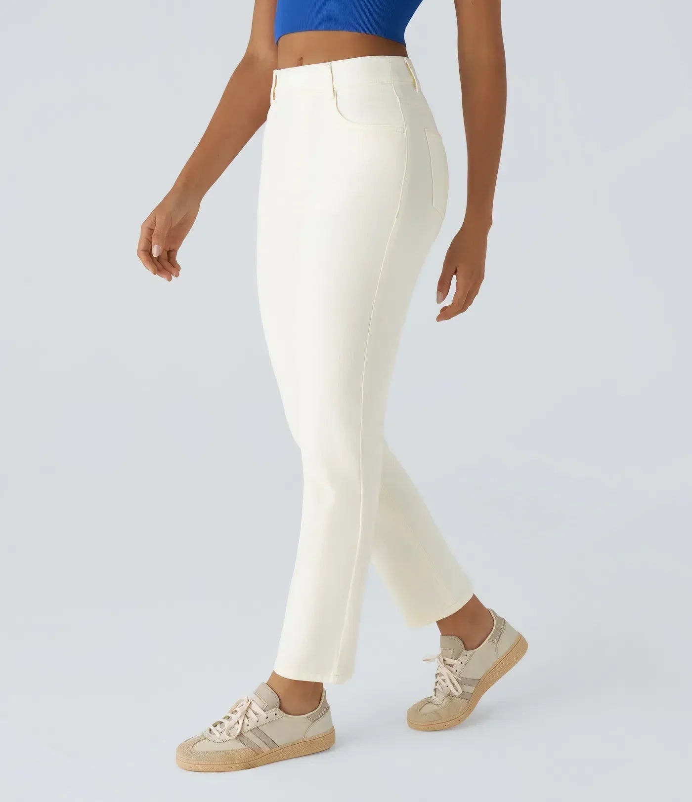 Lotte | Stretchy and Cozy High-Waisted Trousers