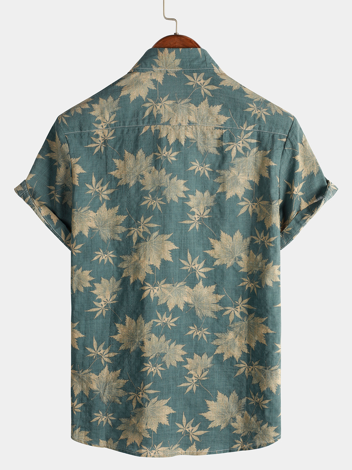 Short-Sleeve Cotton Hawaiian Shirt