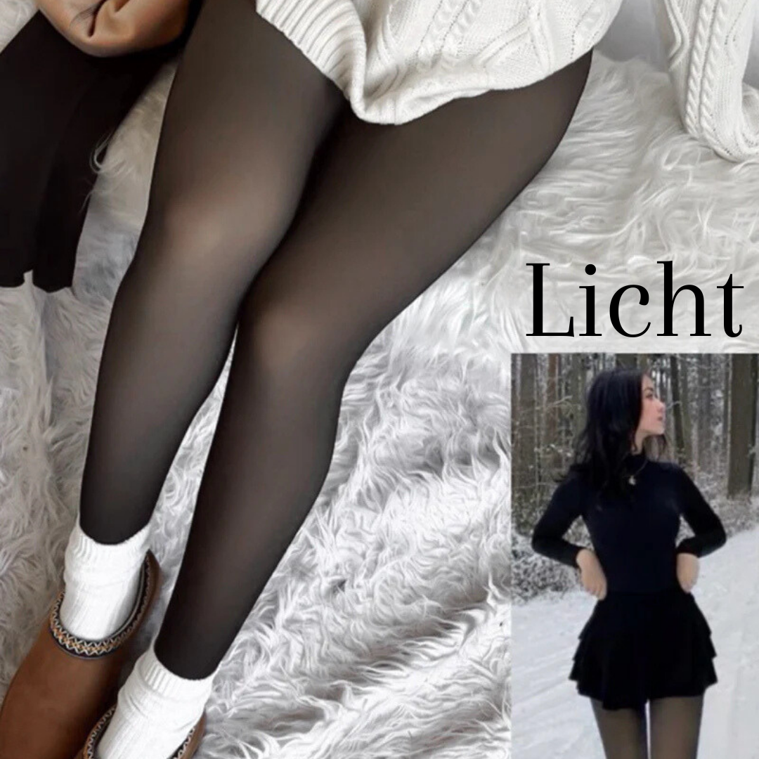 Laluna® Fleece-Lined Leggings: Buy One, Get One Free!