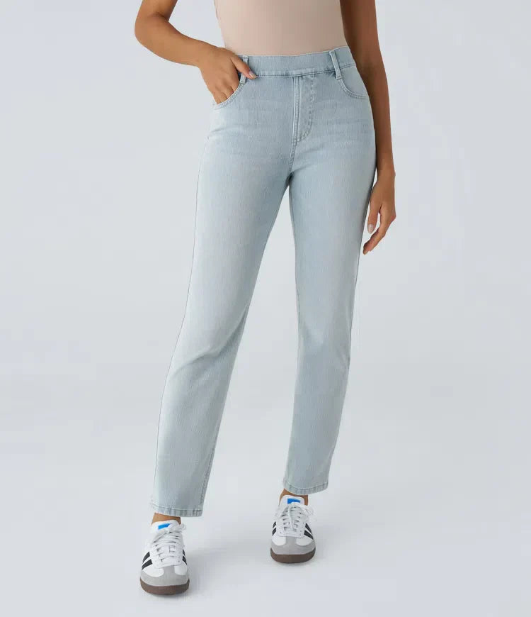 Lotte | Stretchy and Cozy High-Waisted Trousers