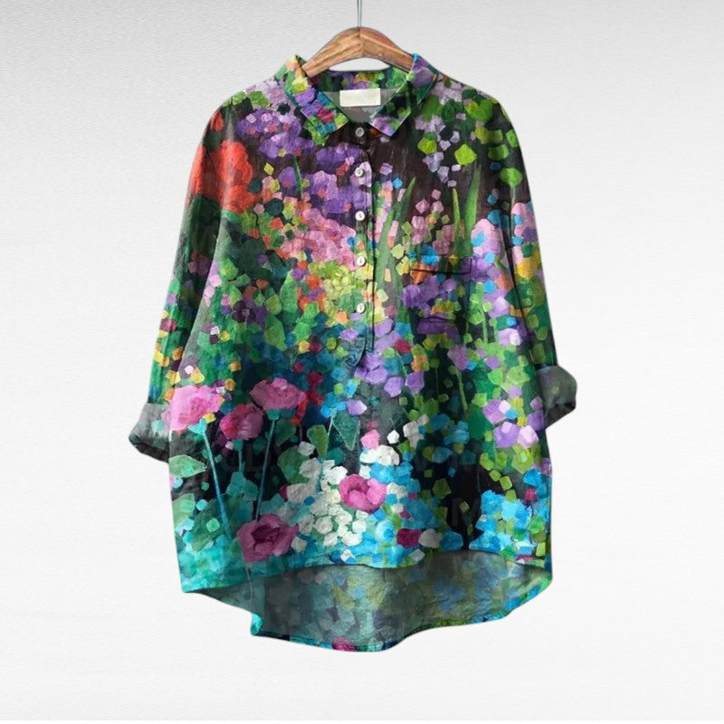 Laluna® Timeless Floral Blouses