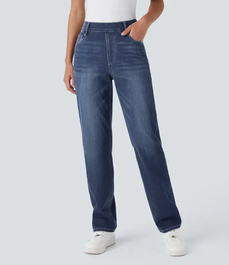 Lotte | Stretchy and Cozy High-Waisted Trousers