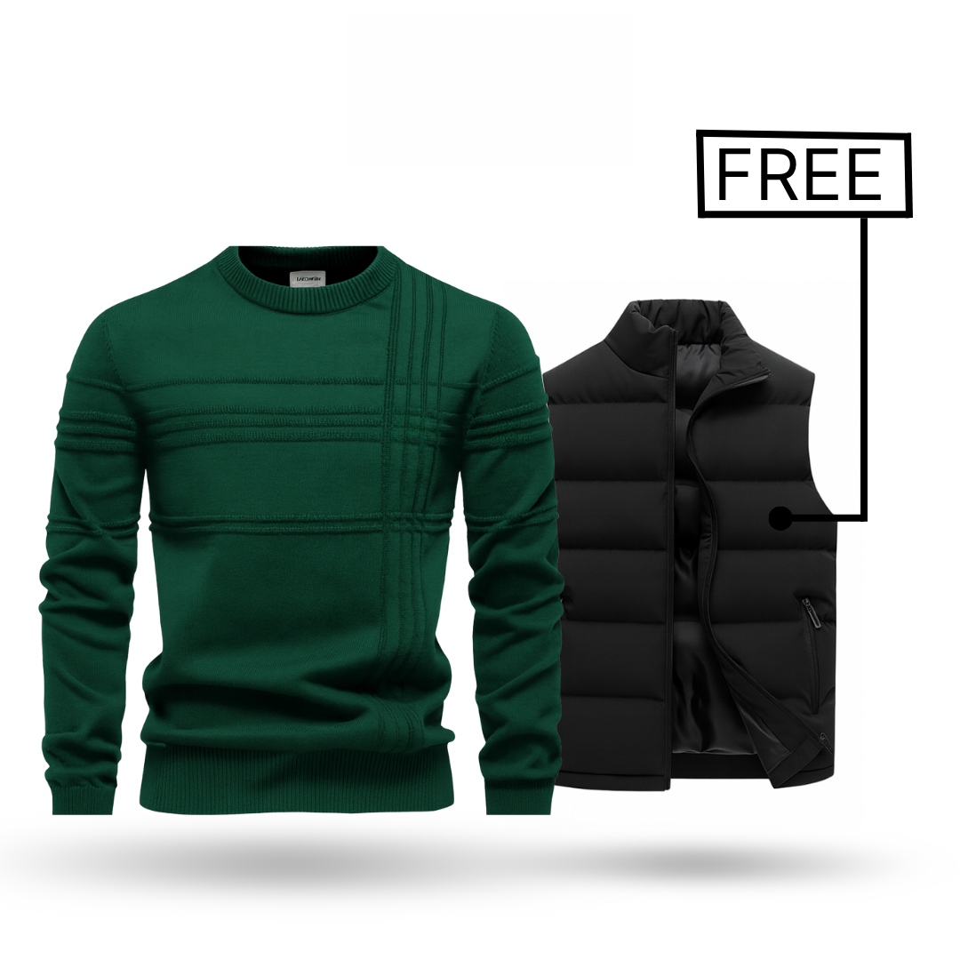 Premium sweater + Bodywarmer free