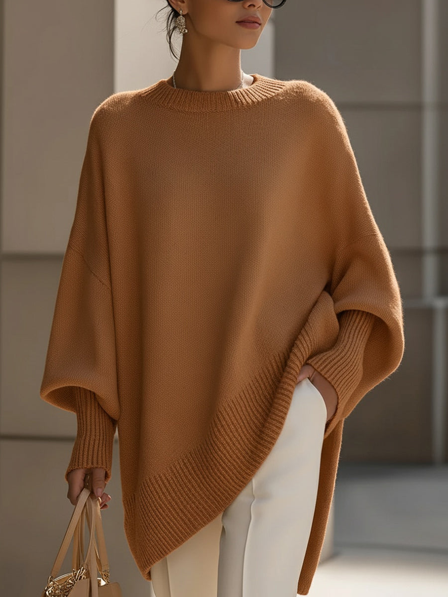 Laluna® | Oversized Poncho Sweater