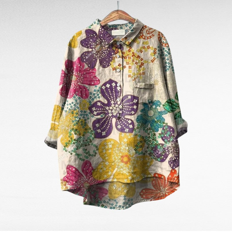 Laluna® Timeless Floral Blouses