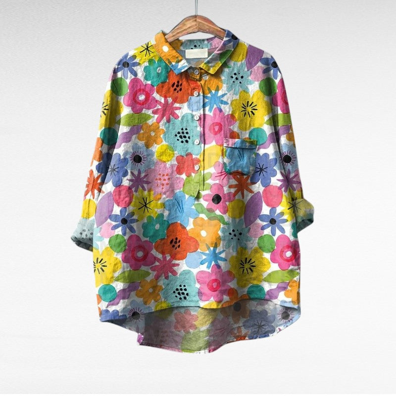 Laluna® Timeless Floral Blouses