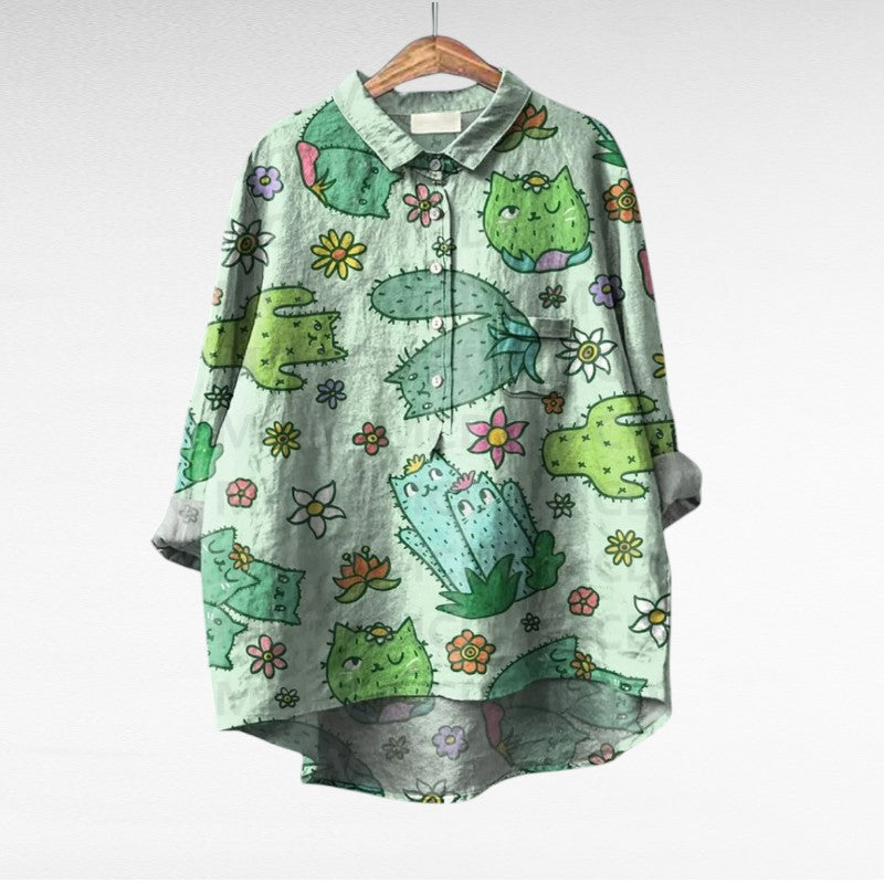 Laluna® Timeless Floral Blouses