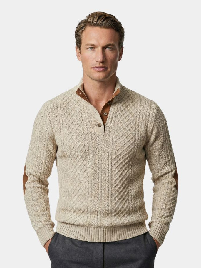 Classic High Collar Pullover