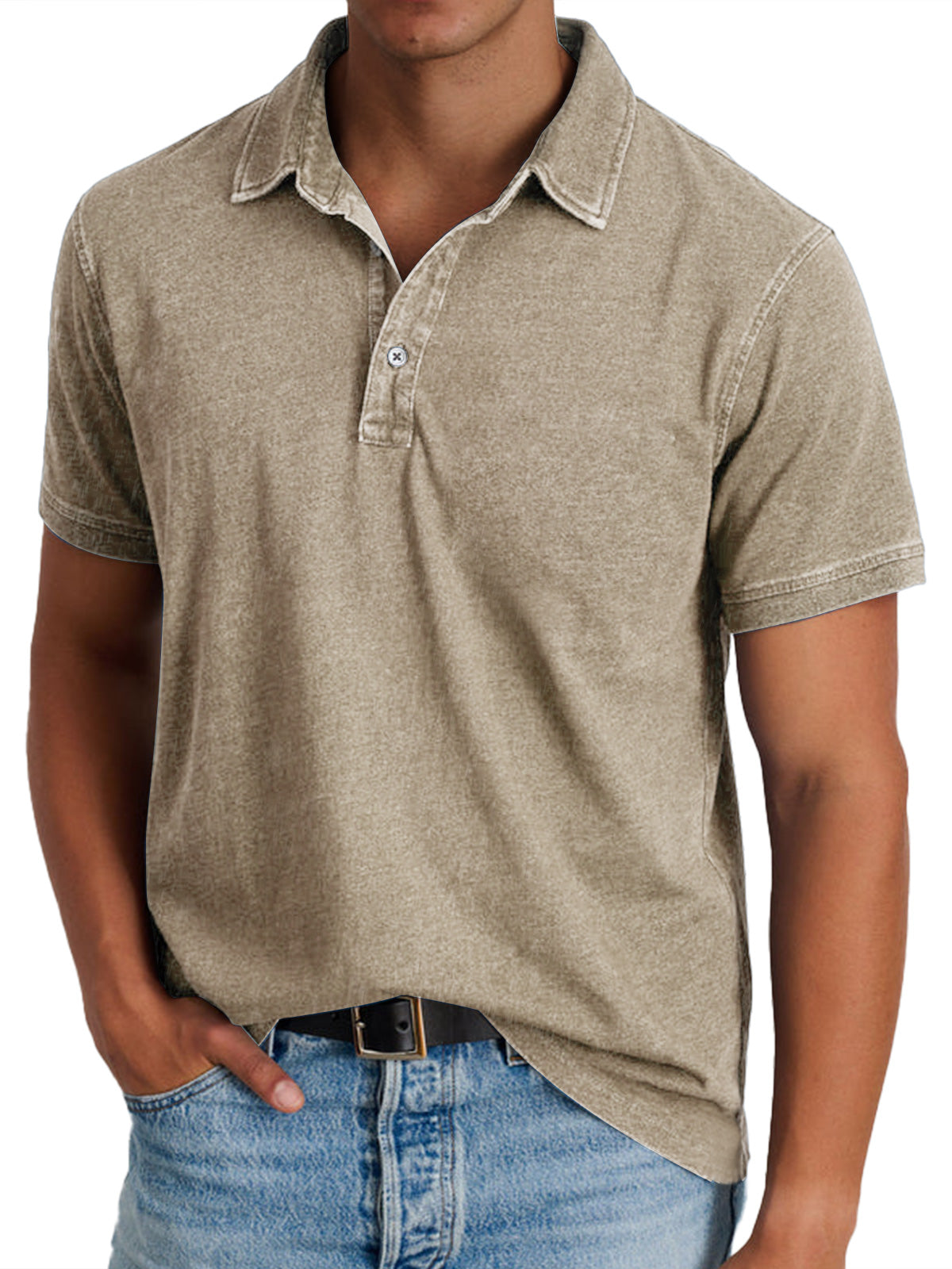 Laluna® Collared Polo Shirt