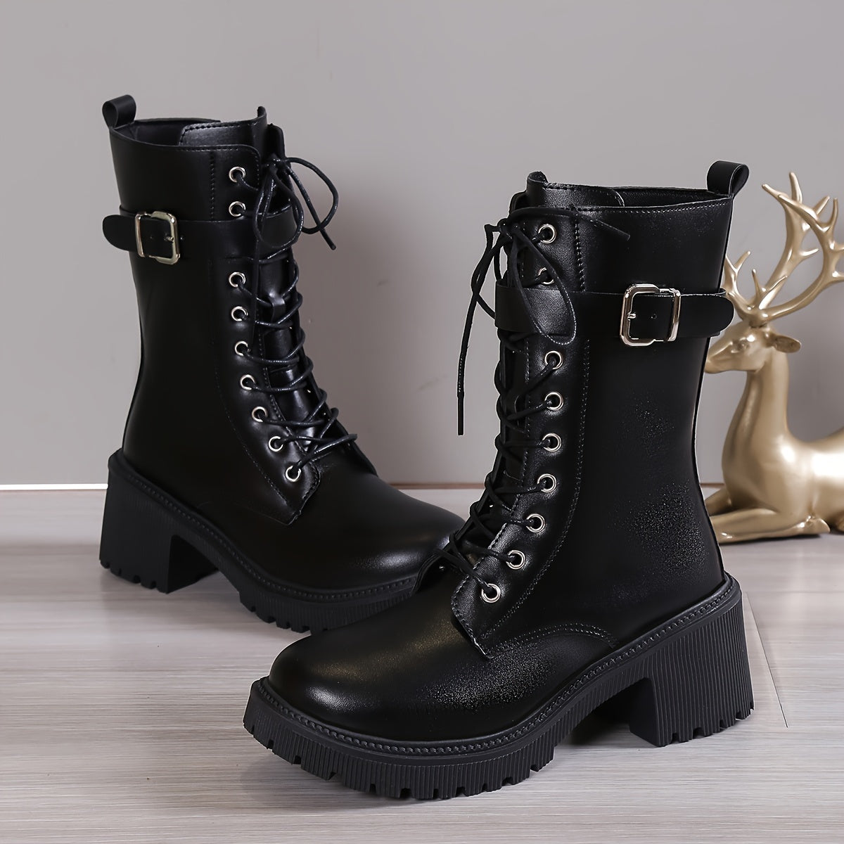 Laluna® | Modern Mid-Calf Boots