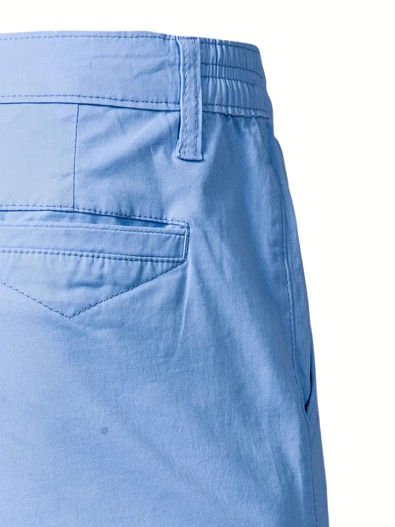 Laluna® | Pocketed Cotton Shorts