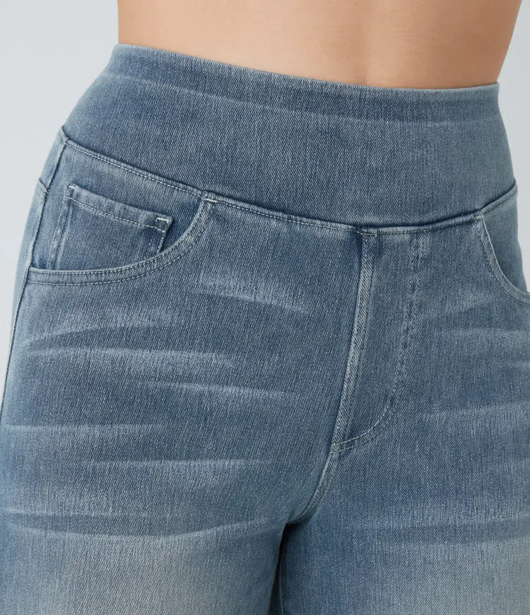 Laluna® | Comfortable high-waisted jeans
