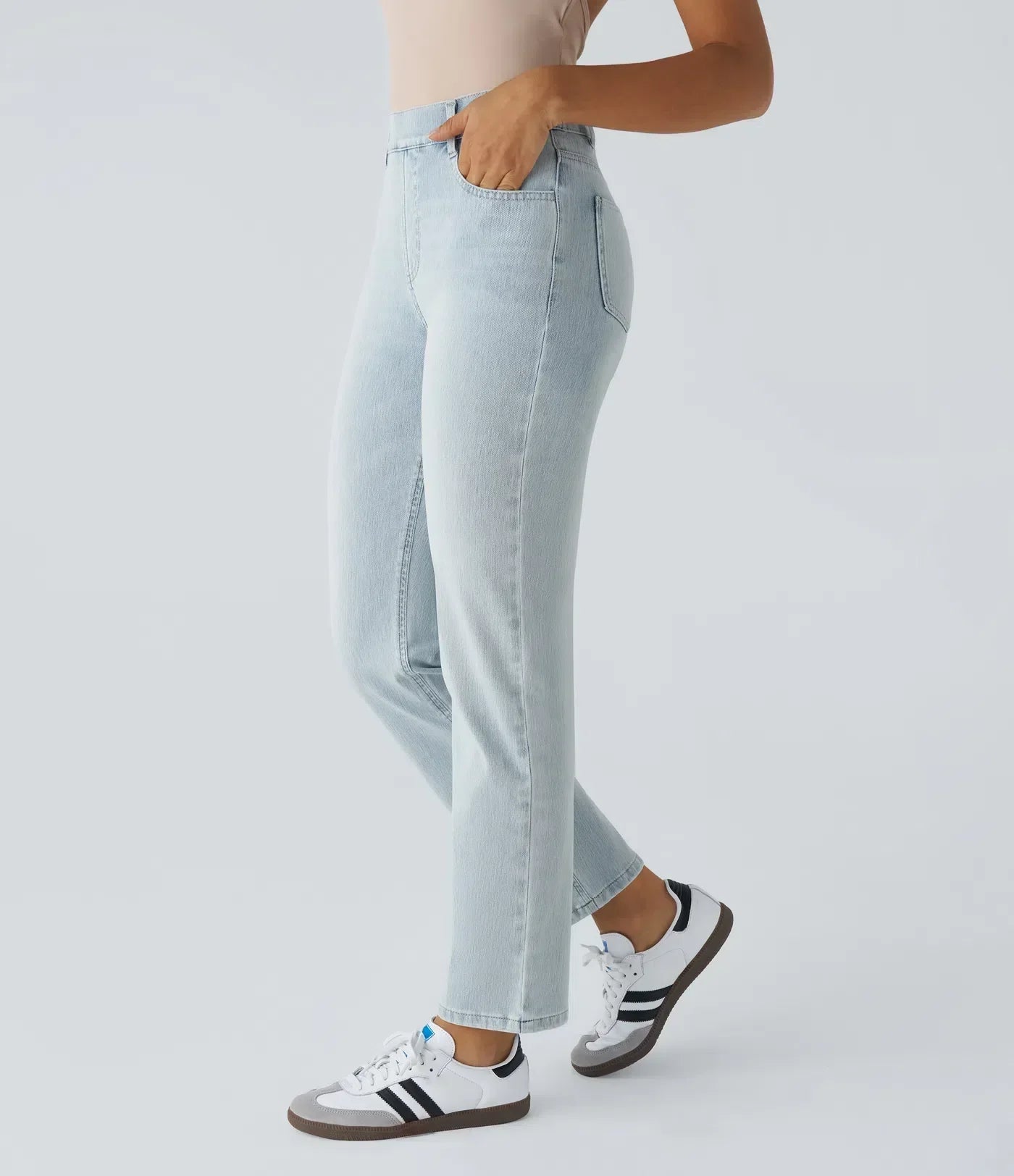 Lotte | Stretchy and Cozy High-Waisted Trousers