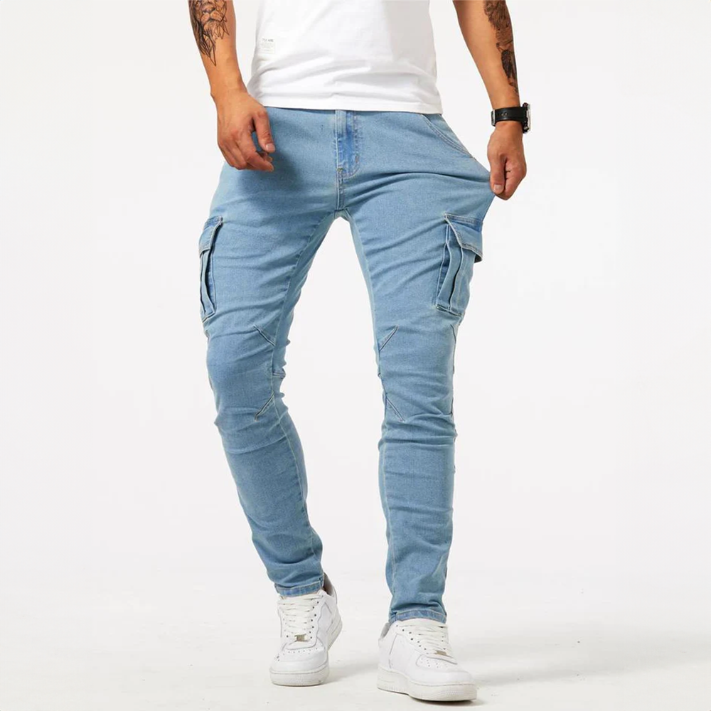 Laluna® | Flexible Cargo Jeans