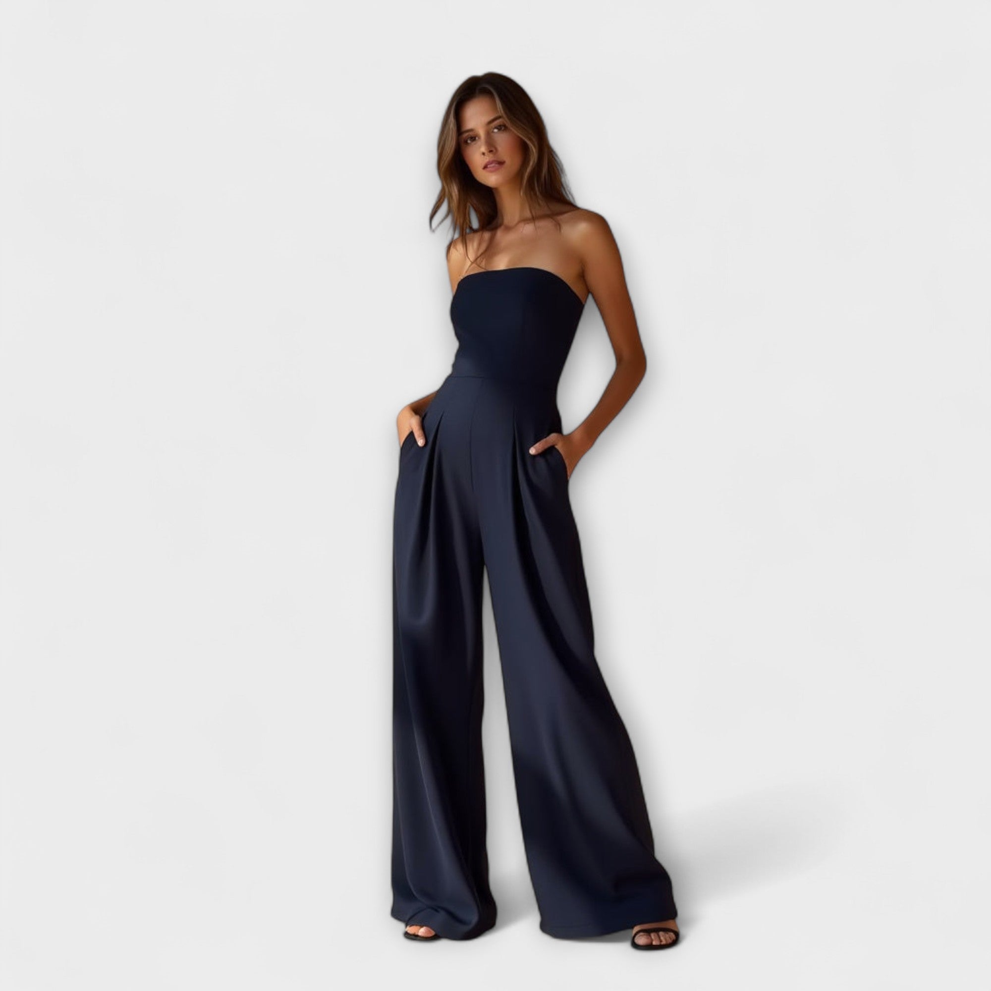 Laluna® | Chic Strapless Jumpsuit