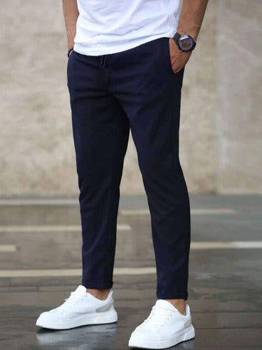 Modern stretch pants for men
