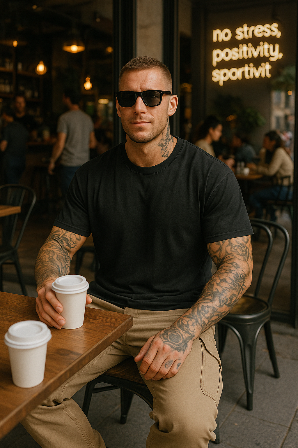 Laluna® | Essential Cotton Oversized Tee Set – Set of 3