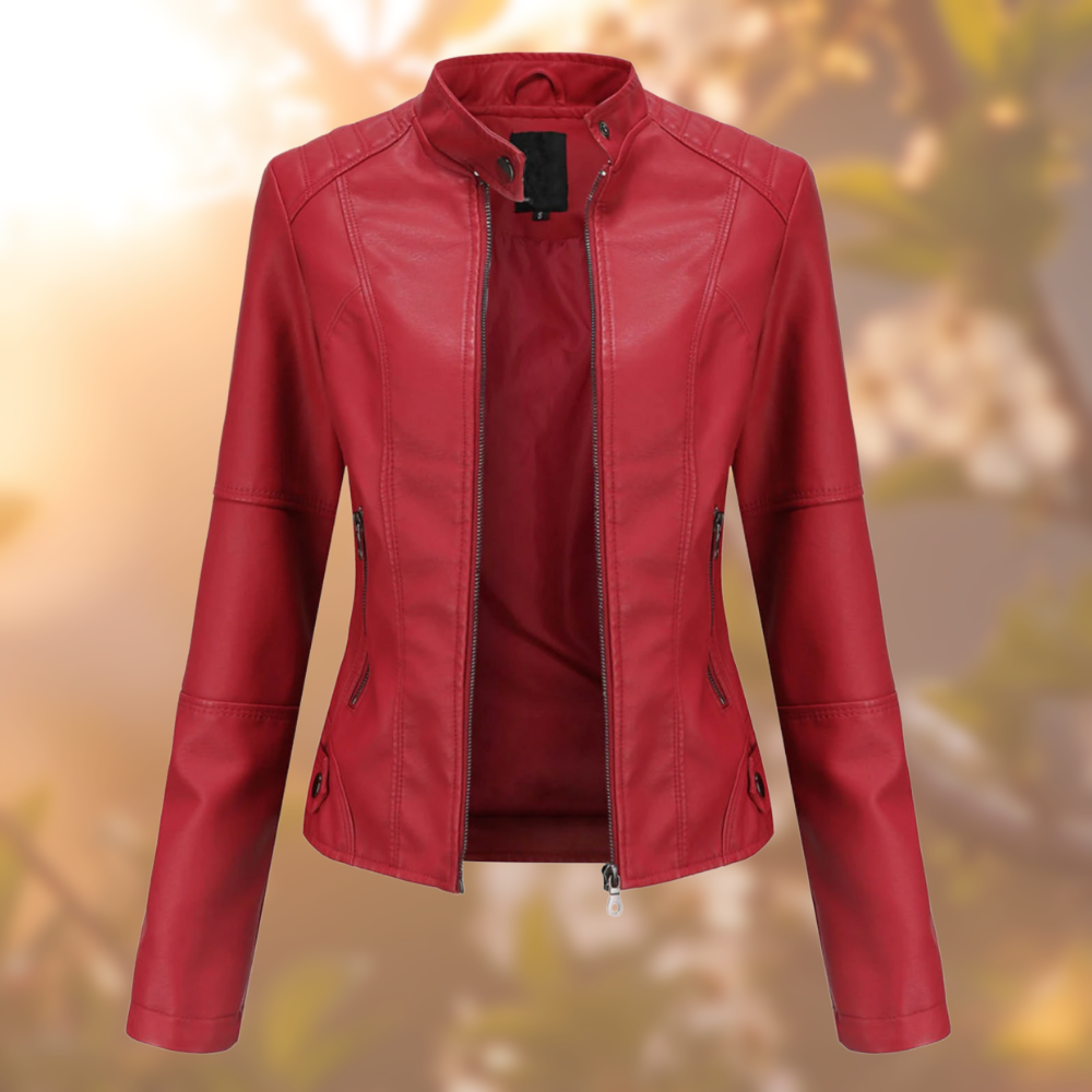 Laluna® | Chic Leather Jacket
