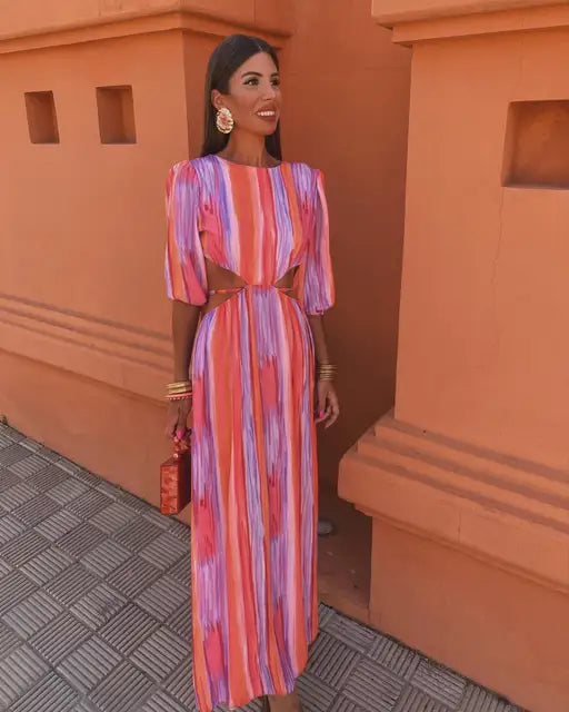 Laluna® | Chic Open-Back Dress