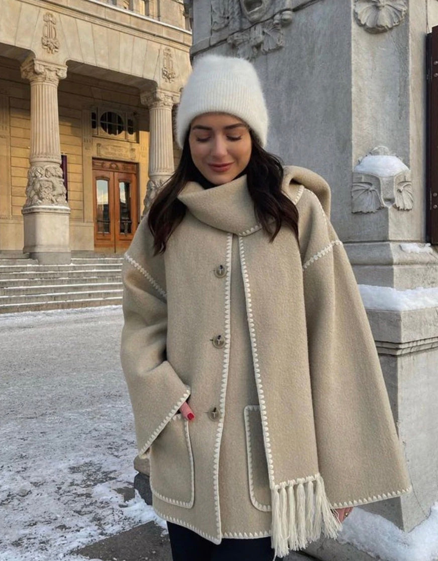 Laluna® | Scarf Jacket