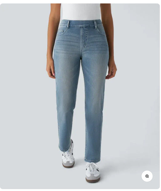 Lotte | Stretchy and Cozy High-Waisted Trousers