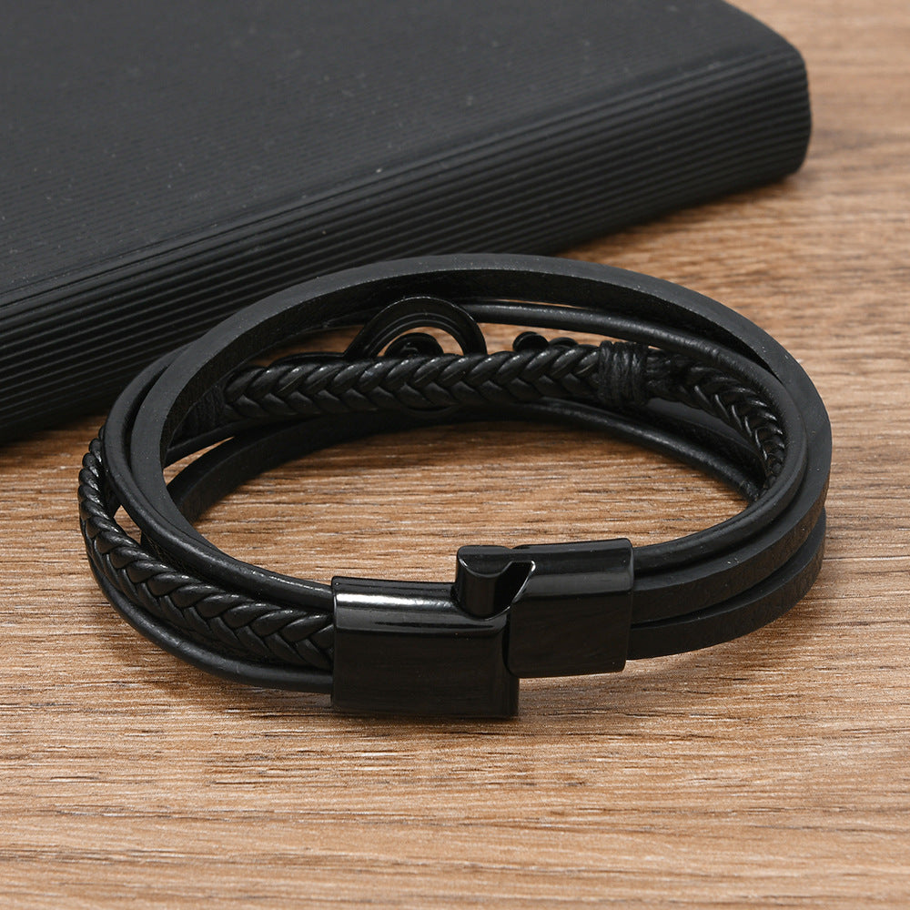 Rhythmo – Stylish Leather Bracelet for Music Enthusiasts
