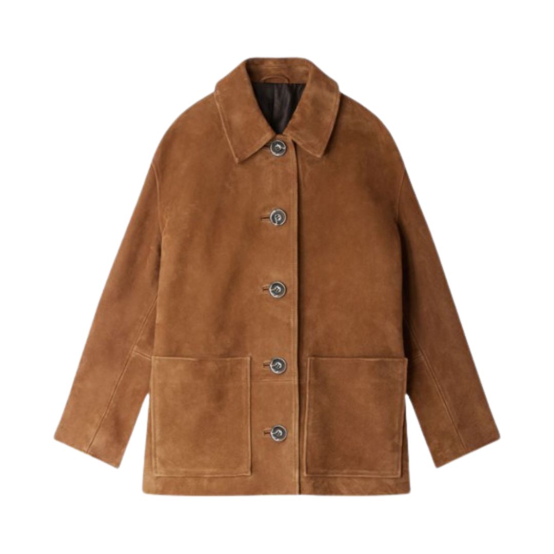 Laluna® | Chic Suede Statement Coat