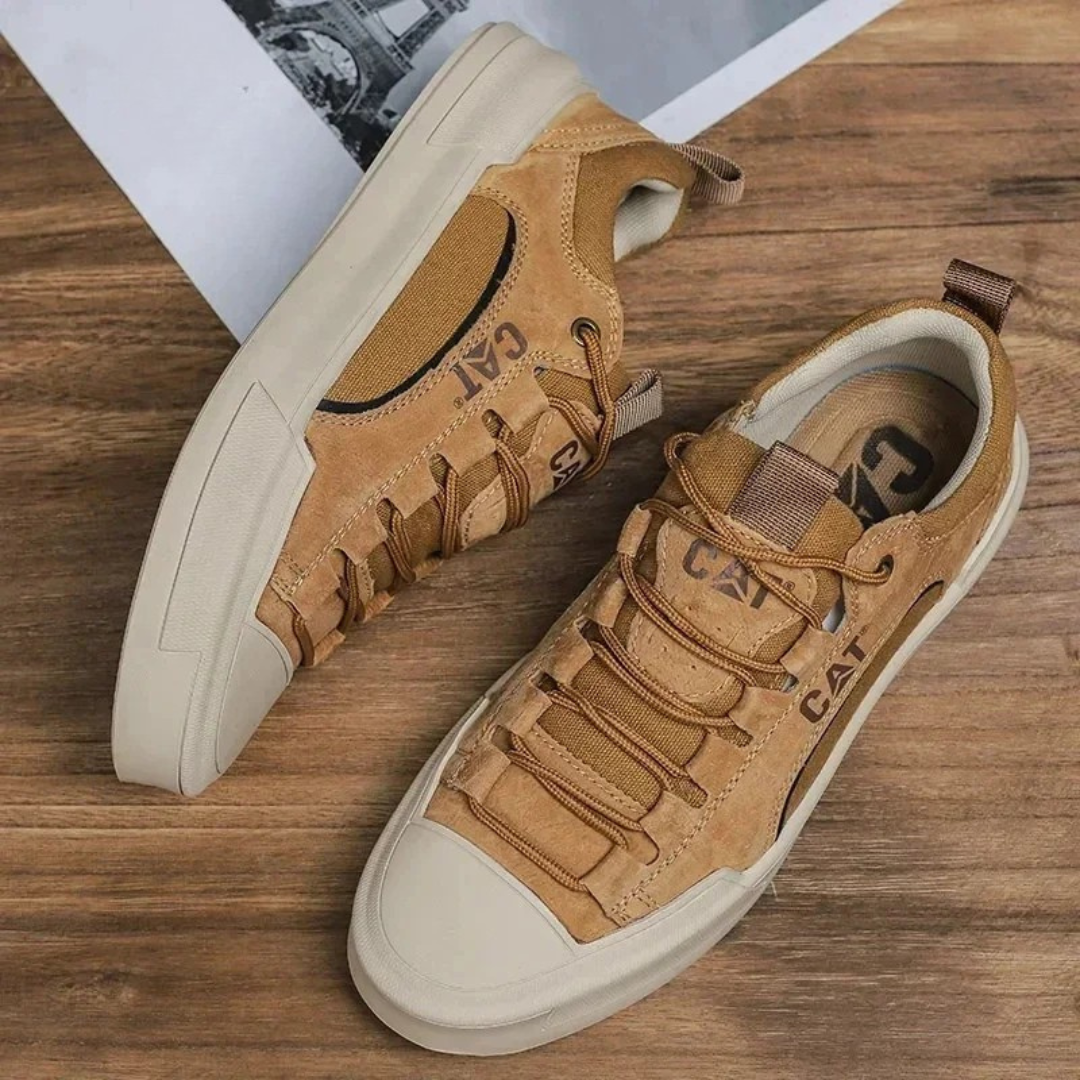 CAT® UrbanStride Leather Sneakers