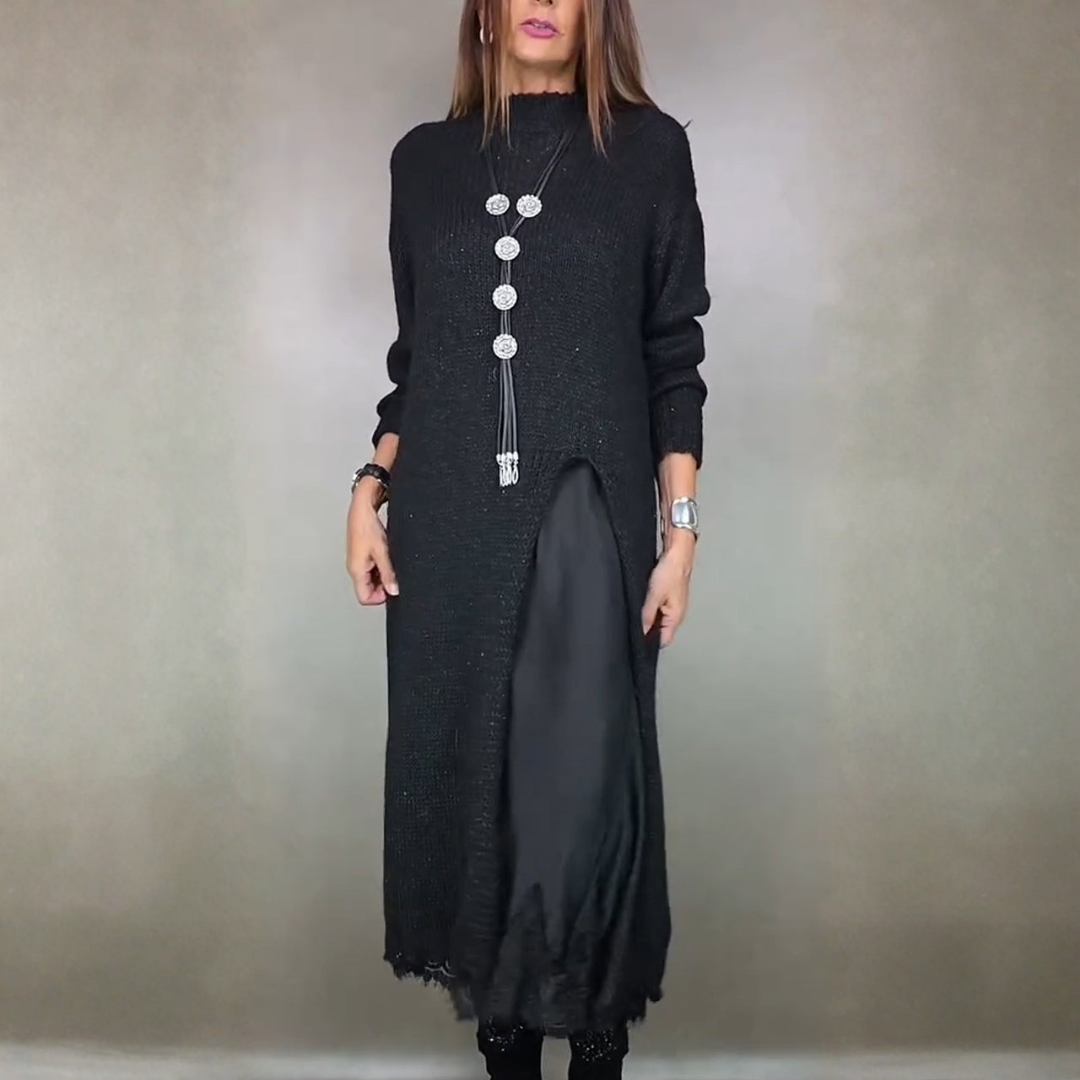 Laluna® | Complete Stylish Outfit (Long Sweater + Dress)