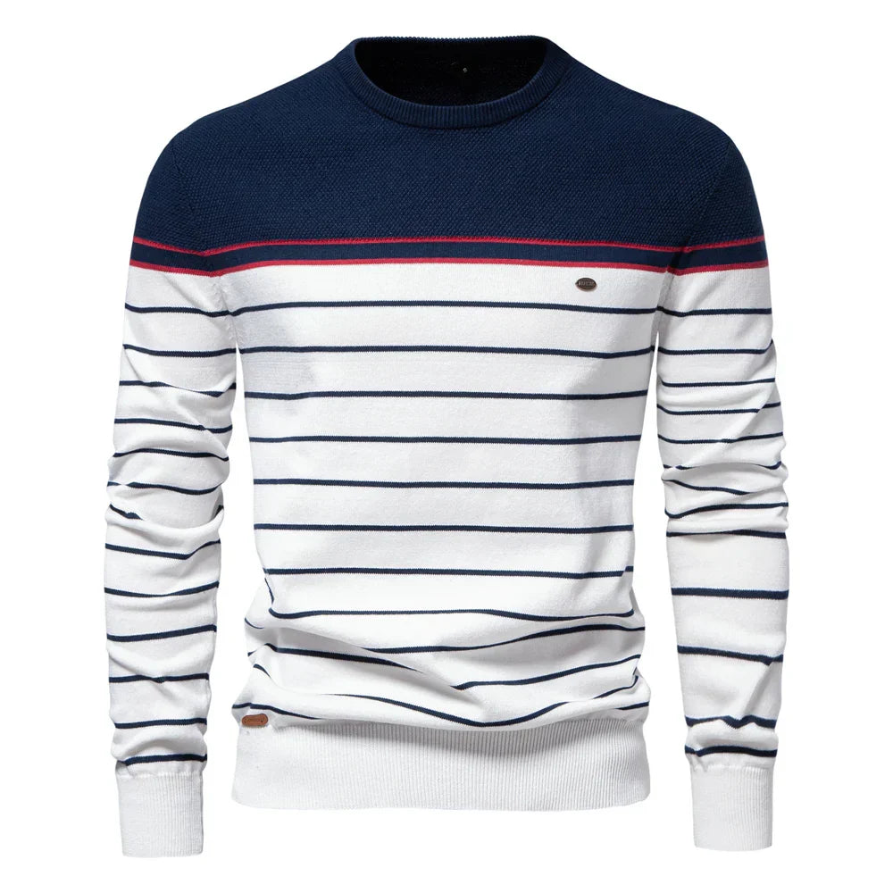 Laluna® | Men's Striped Sweater