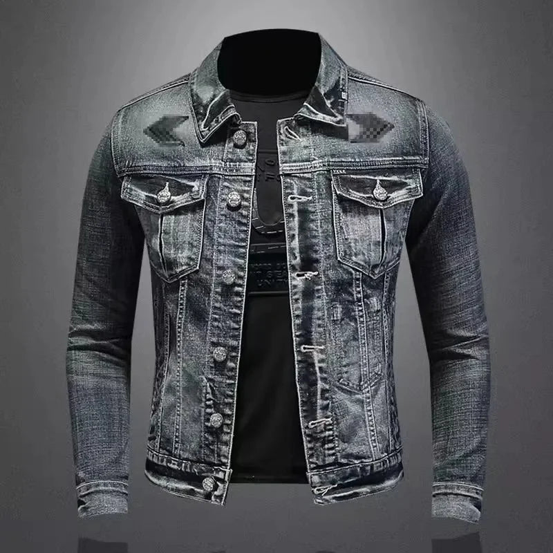 Laluna® | Denim Motorcycle Jacket