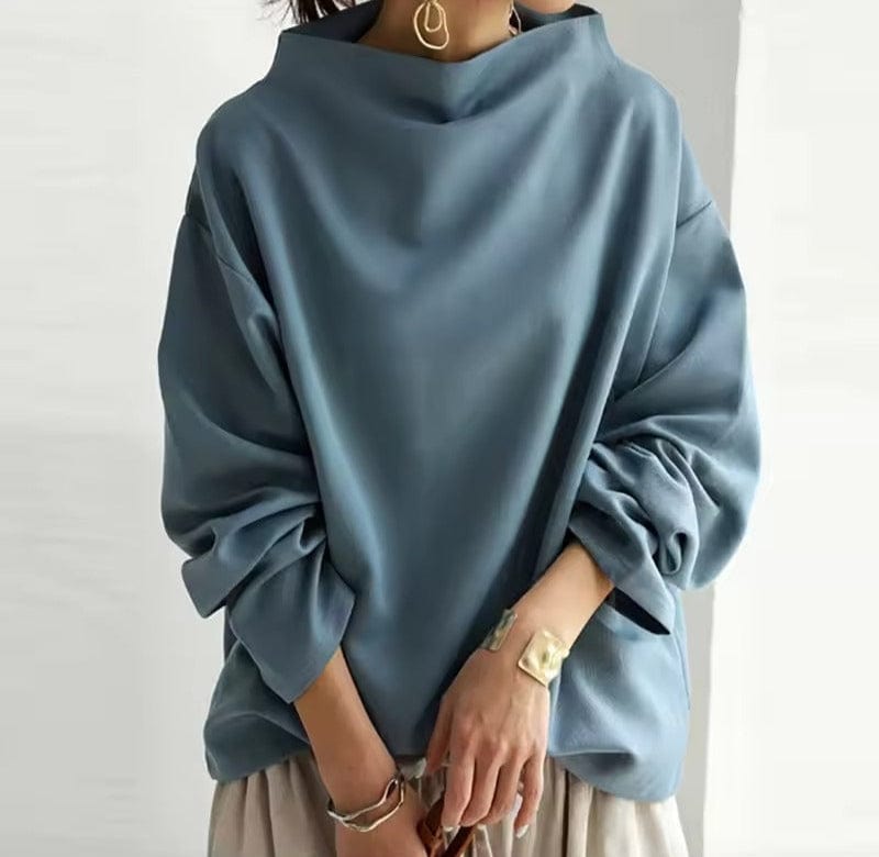 Laluna® | High-Neck Casual Top