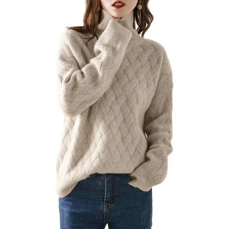 Laluna® | Cozy Knitted Turtleneck Pullover