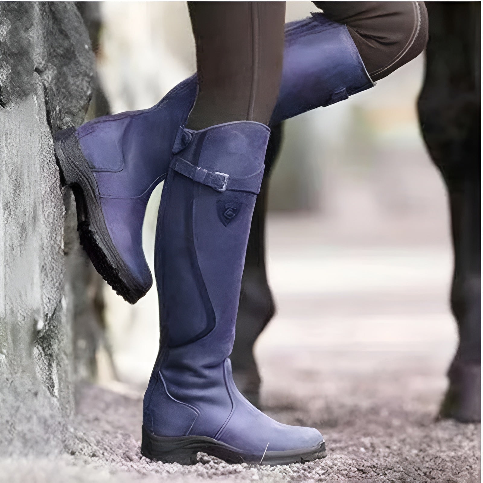 Laluna® | Chic High Leather Boots
