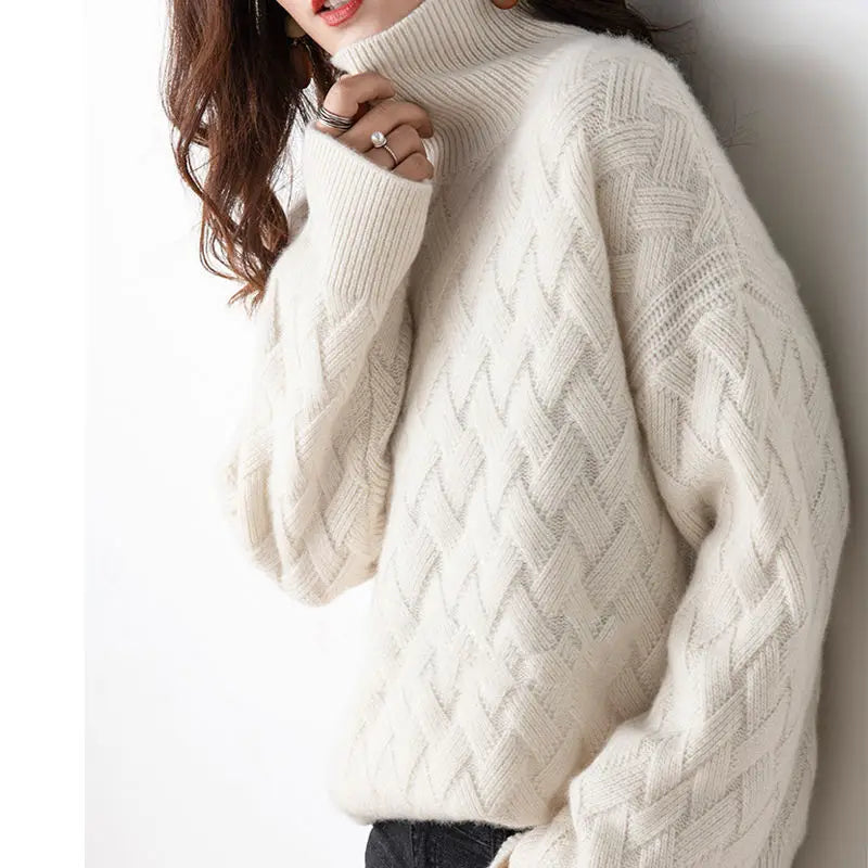 Laluna® | Cozy Knitted Turtleneck Pullover
