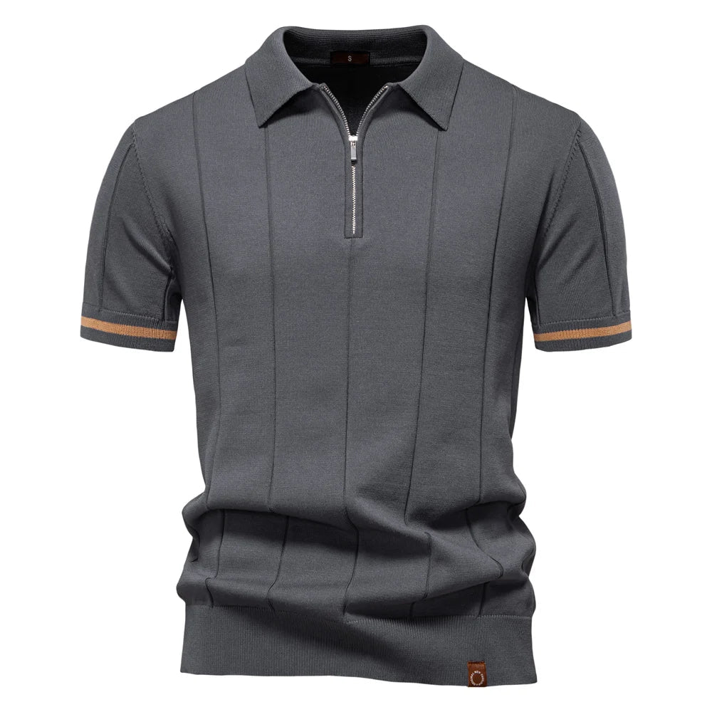 Laluna® | Zippered Summer Polo