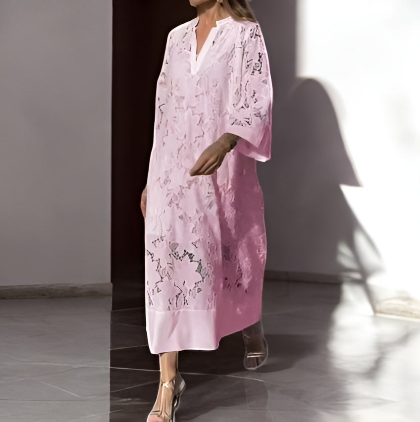 Silvana | Elegant Long Lace Gown