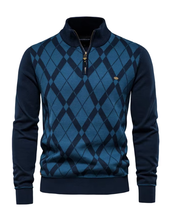 Laluna® Men's Half-Zip Sweater
