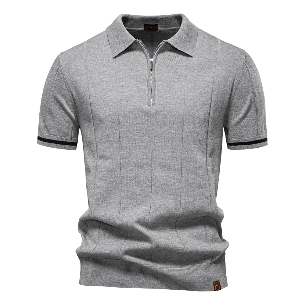 Laluna® | Zippered Summer Polo