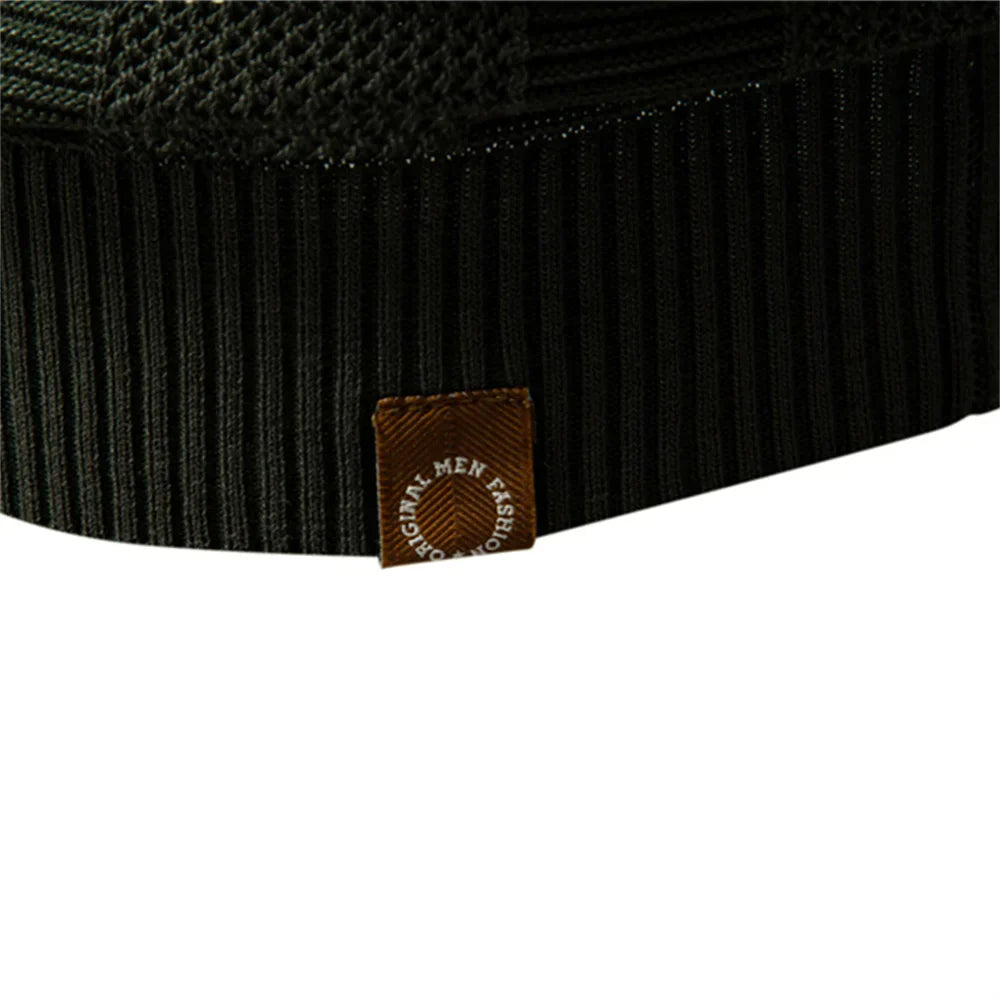 Laluna® | Striped Cotton Polo Shirt