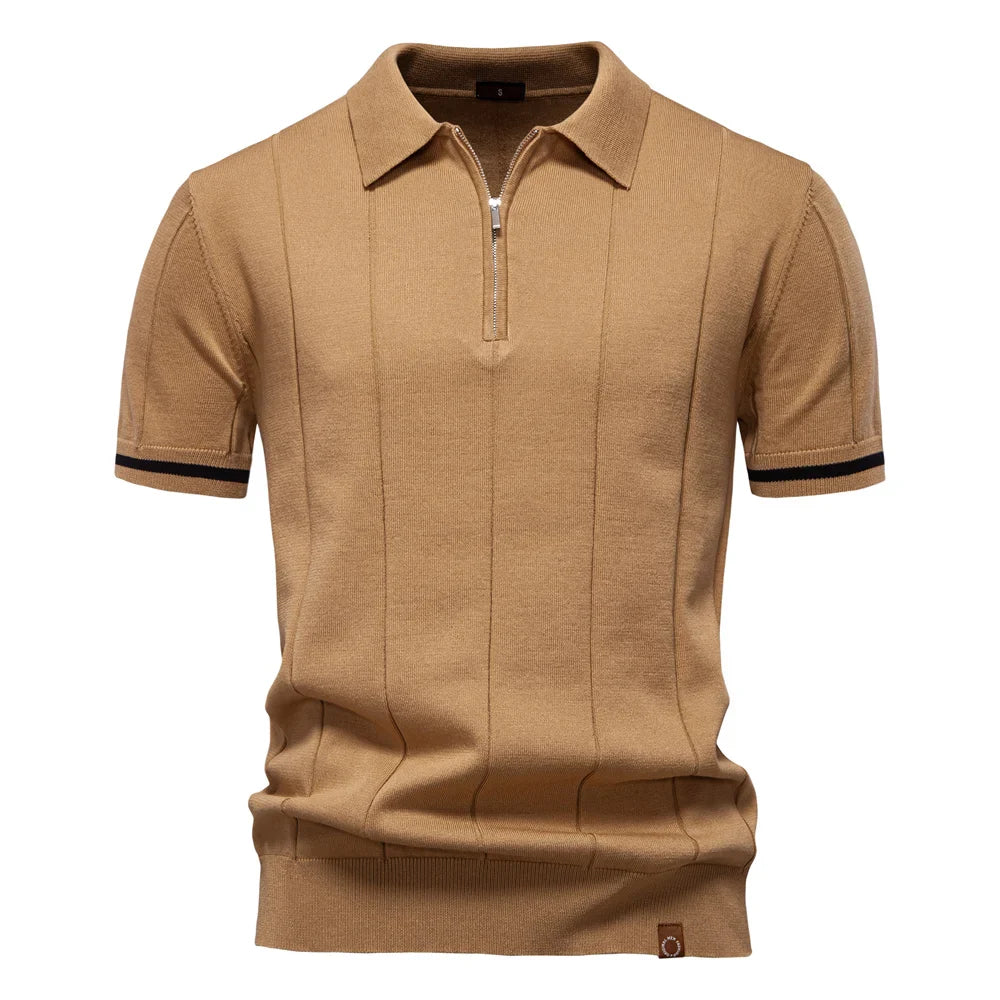 Laluna® | Zippered Summer Polo