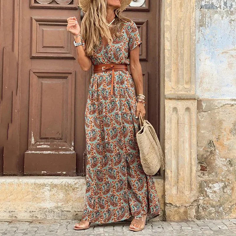 Laluna® | Chic Bohemian Maxi Dress