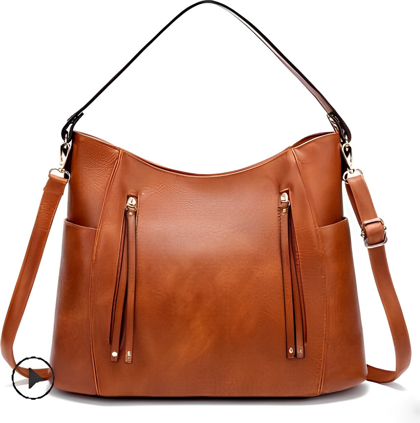 Laluna® | Chic Retro Leather Handbag