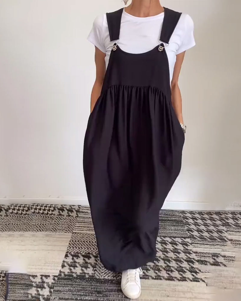 Alice | Casual Dress with Solid Straps