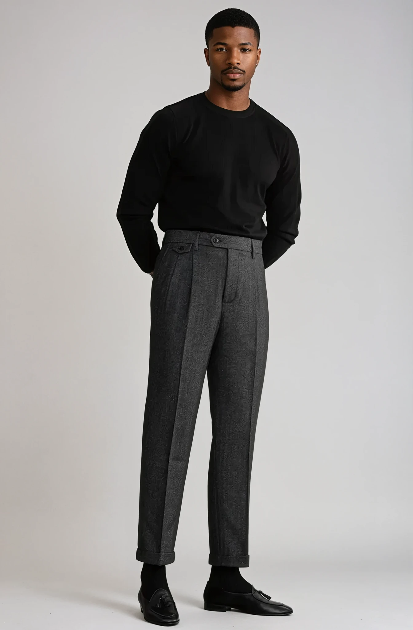 Laluna® | Stylish Wool Trousers