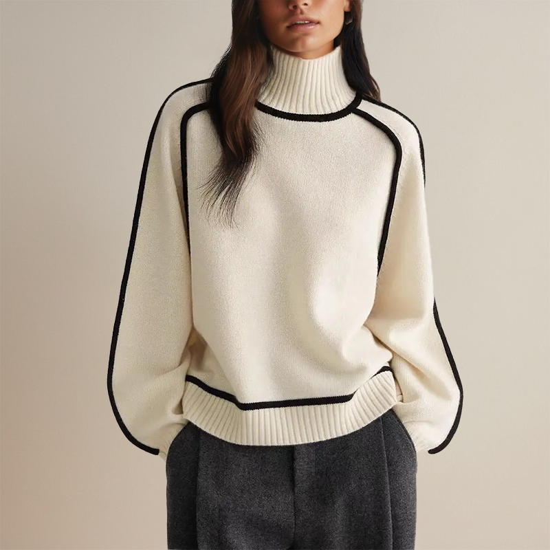 Laluna® | Cozy Wool Turtleneck Sweater