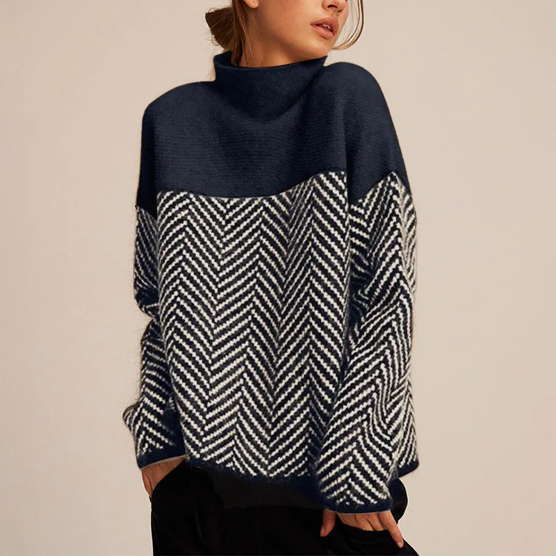 Laluna® | Cozy Turtleneck Knit Sweater