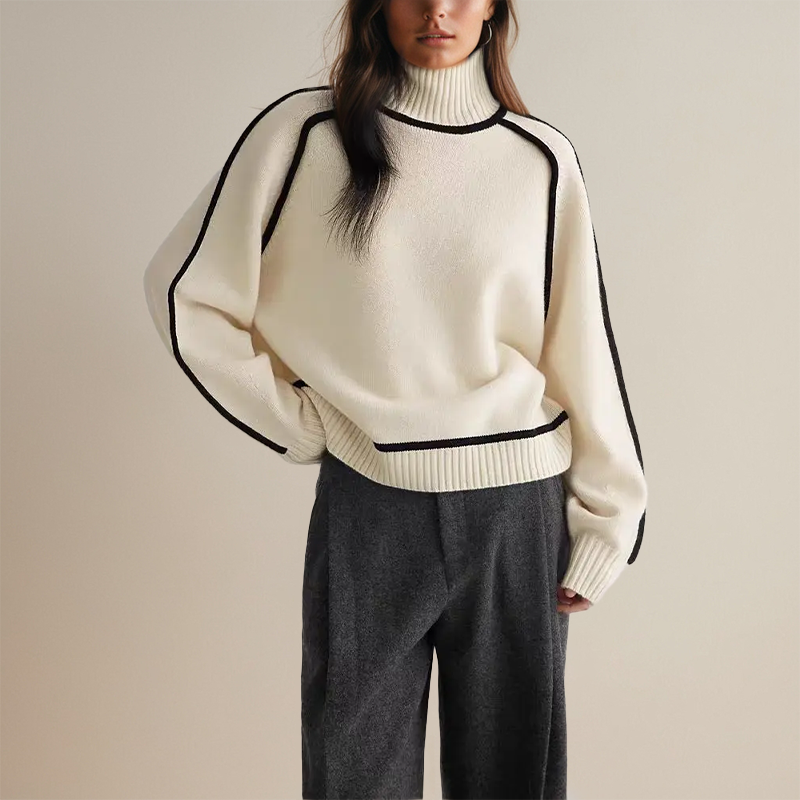 Laluna® | Cozy Wool Turtleneck Sweater